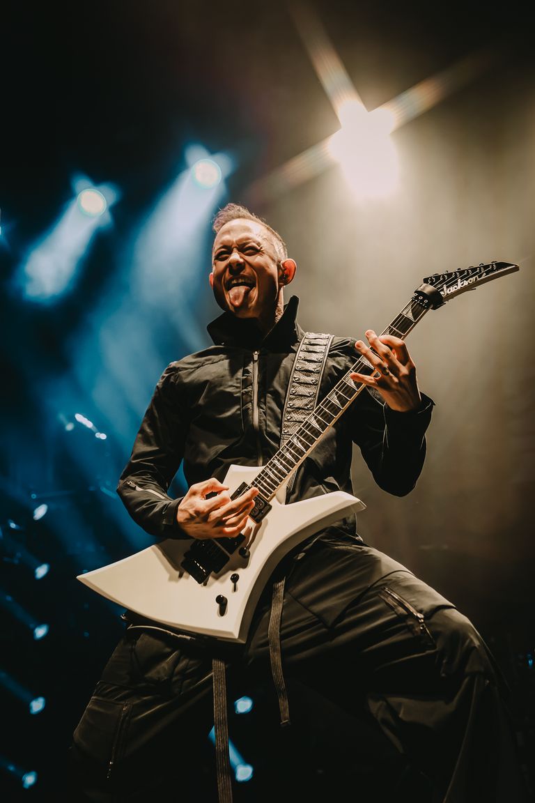 Trivium performing live at AEC Theatre in Adelaide